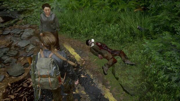 The Last of Us Parte II - La isla: cadáver con el Diario de explorador de los Lobos