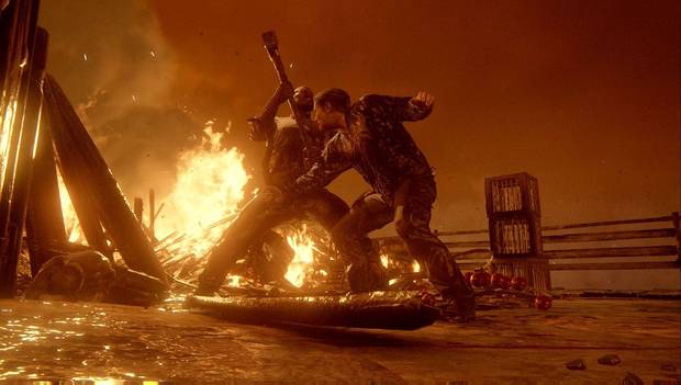 The Last of Us Parte II - La huida de la isla: enemigo con martillo