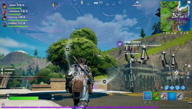 Fortnite T7 - Cofres cósmicos: marcador de cofre cósmico