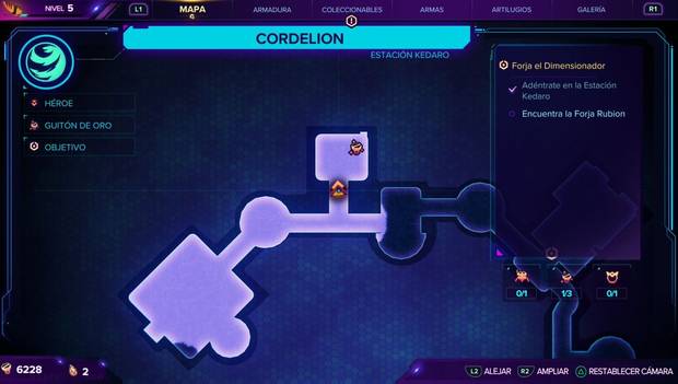 Ratchet & Clank: Una dimensión aparte - Guitones de oro en Cordelion: ubicación del segundo Guitón