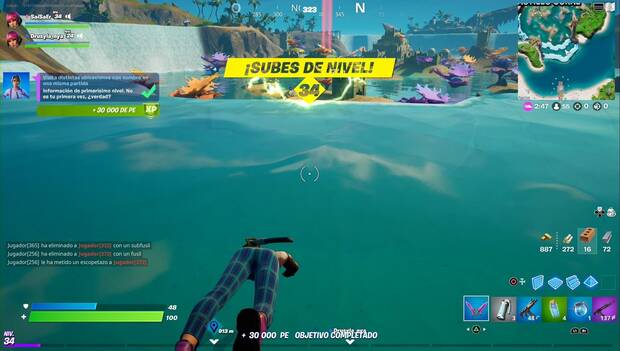 Fortnite S7C2 - Visita distntas ubicaciones con nombre en una misma partida