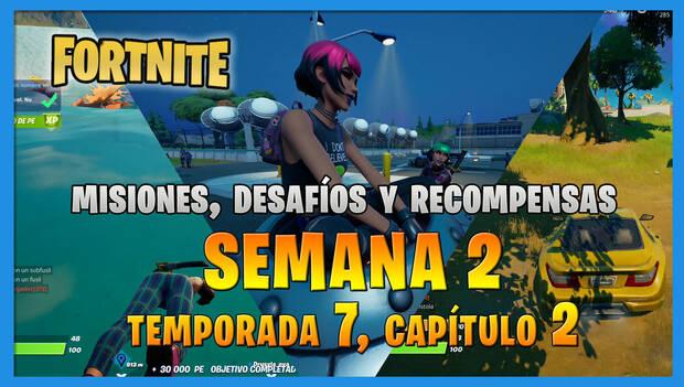 Fortnite - Misiones de la Semana 2, Temporada 7