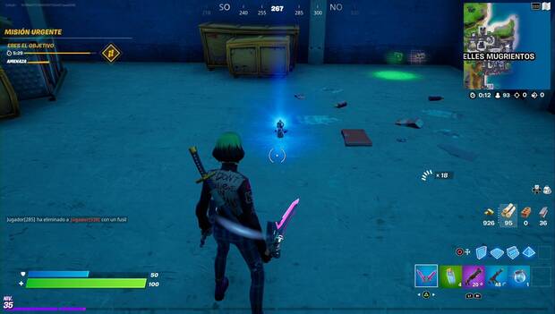 Fortnite T7: botes de espray