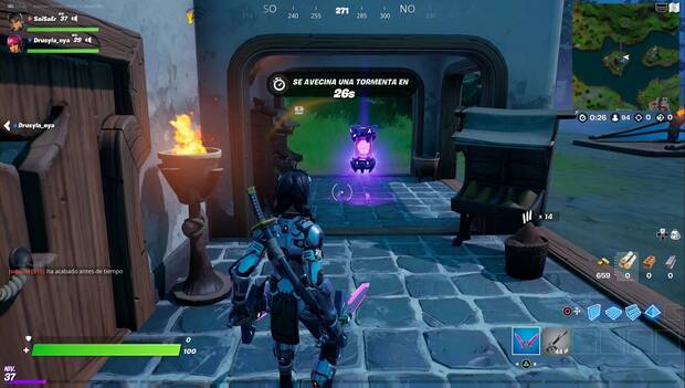 Fortnite T7: artefacto alienígena 3 de la Semana 2
