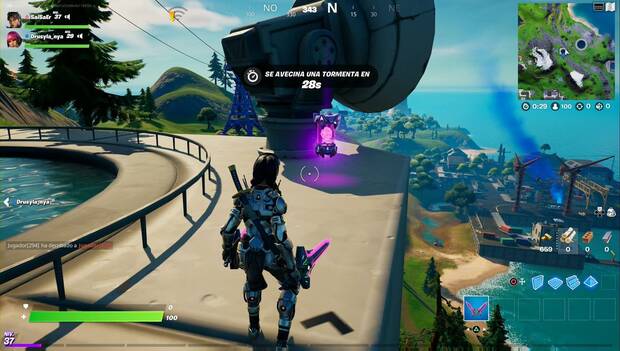 Fortnite T7: artefacto alienígena 4 de la Semana 2