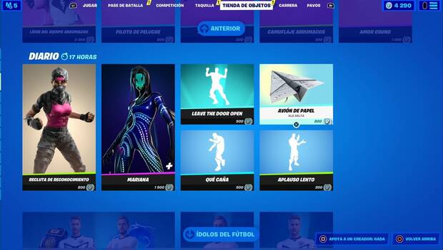 Fortnite Battle Royale - Diario de la Tienda
