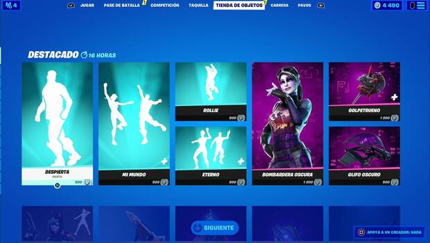 Fortnite - Tienda diaria: Destacado