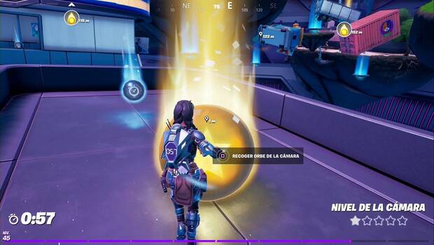 Fortnite - Nave nodriza: esferas de la cámara