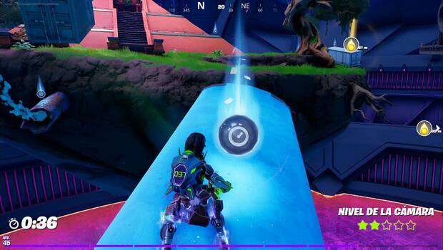 Fortnite - Nave nodriza: esferas de tiempo