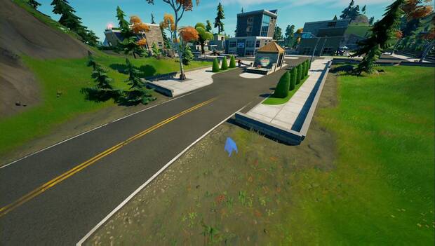 Fortnite - Ubicación de los carteles de bienvenida en Albercas Adormecidas, cartel 4