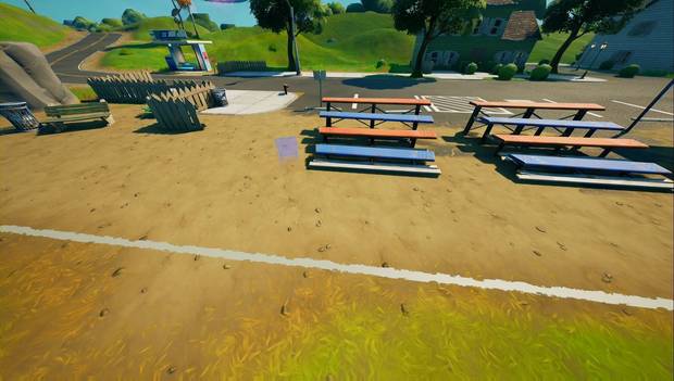 Fortnite - Carteles de bienvenida en Parque Placentero, cartel 1