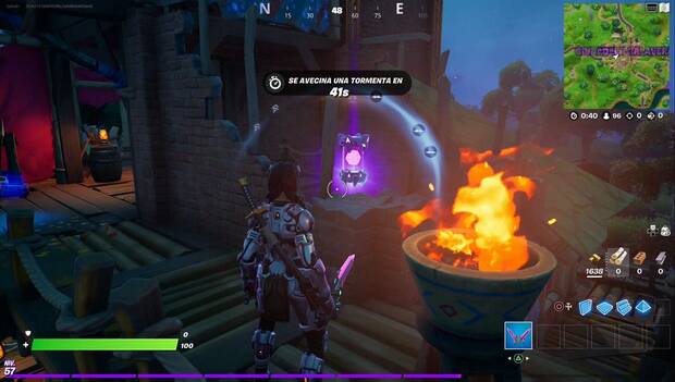 Fortnite - Artefactos alienígenas de la Semana 3: artefacto 3