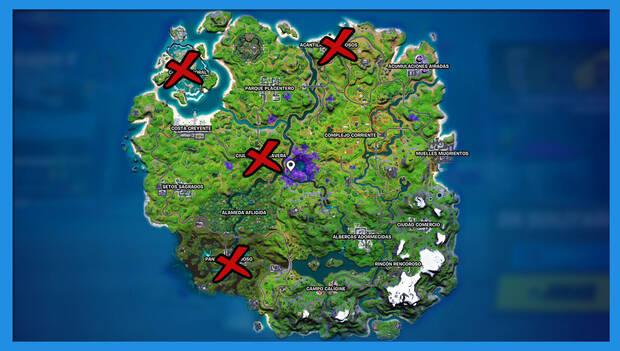 Fortnite - Artefactos de la Semana 3
