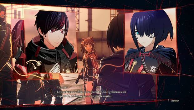 Scarlet Nexus - Fase 6: el equipo tiene una conversación
