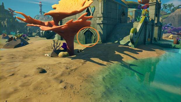 Fortnite - Artefactos en Castillo Coral 1