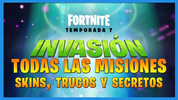 Guía completa de la Temporada 7: Invasión de Fortnite Capítulo 2