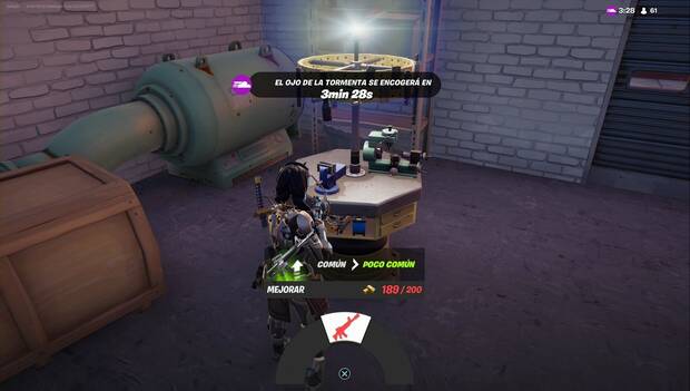 Fortnite - Banco de mejora de armas