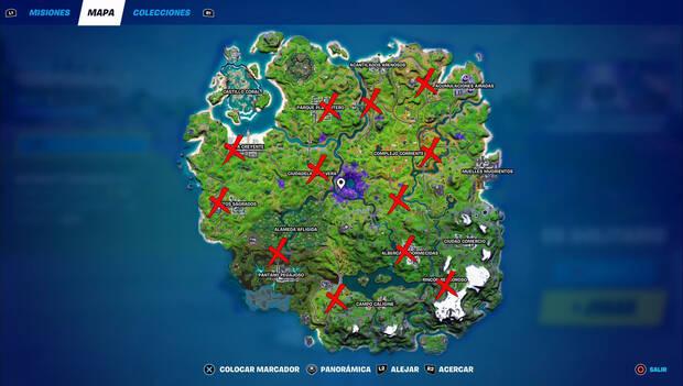 Fortnite - Ubicación de las Curatronic