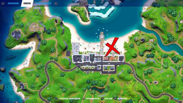 Fortnite - Coloca patos de goma: piscina en Costa Creyente