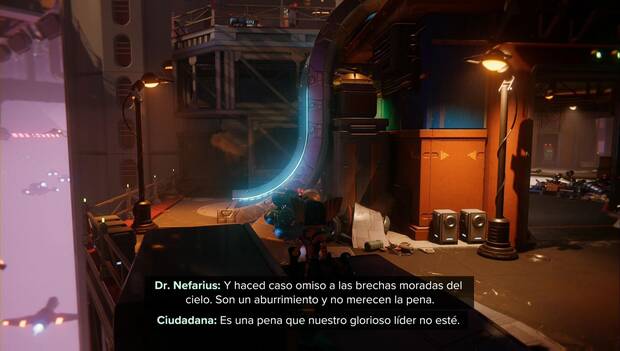 Ratchet & Clank: Una dimensión aparte - Registra la fábrica: pared para subir