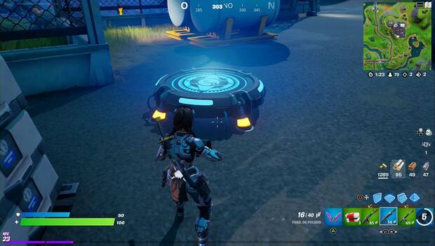 Fortnite T7: plataformas de salto en las Bases de OI
