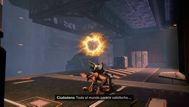 Ratchet & Clank: Una dimensión aparte - Guitón en la discoteca de Nefarius, punto para usar el hilabrechas