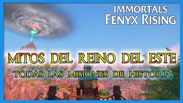 Immortals Fenyx Rising - Portada del nodo de misiones de historia