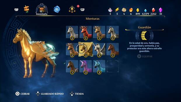 Immortals Fenyx Rising - Monturas: Guardián