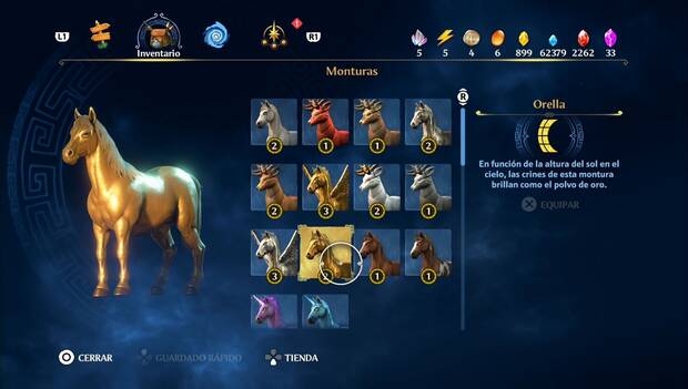 Immortals Fenyx Rising - Monturas: Orella