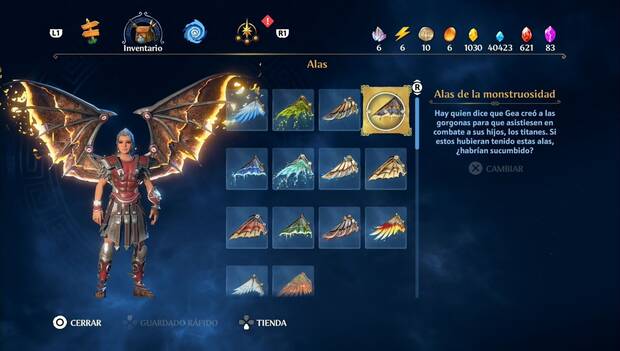 Imortals Fenyx Rising - Alas: Alas de la monstruosidad