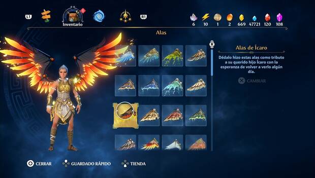 Immortals Fenyx Rising - Alas: Alas de Ícaro