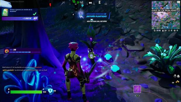 Fortnite Battle Royale - Semillas y retoños de la Realidad: retoño de la Realidad plantado