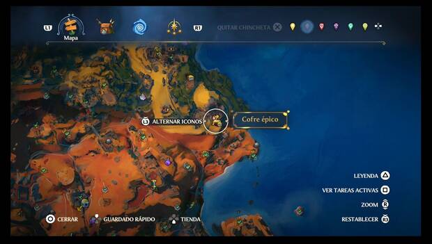 Fortnite Battle Royale - Cofres épicos en Tierraforja: ubicación del cofre