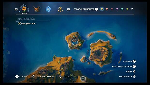 Immortals Fenyx Rising - Monturas de Tierraforja, ubicación de Croma en la isla del archipiélago al nordeste