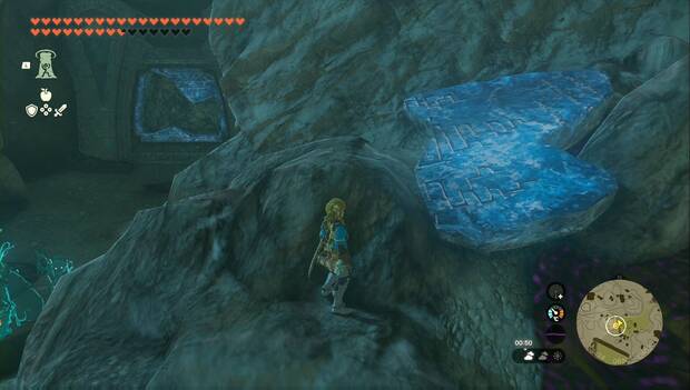 The Legend of Zelda: Tears of the Kingdom - Sidon, en la región zora: piedra del mural