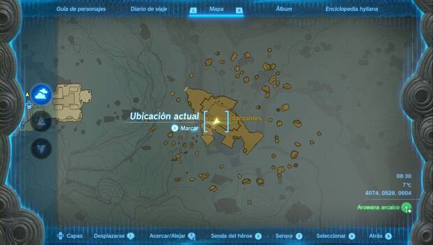 The Legend of Zelda: Tears of the Kingdom - Sidon, en la región zora: Isla de las escamas danzantes