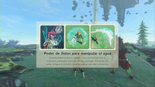 The Legend of Zelda: Tears of the Kingdom - Sidon, en la región zora: tutorial del poder de Sidon