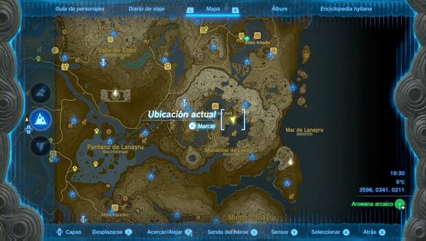 The Legend of Zelda: Tears of the Kingdom - La piedra azul