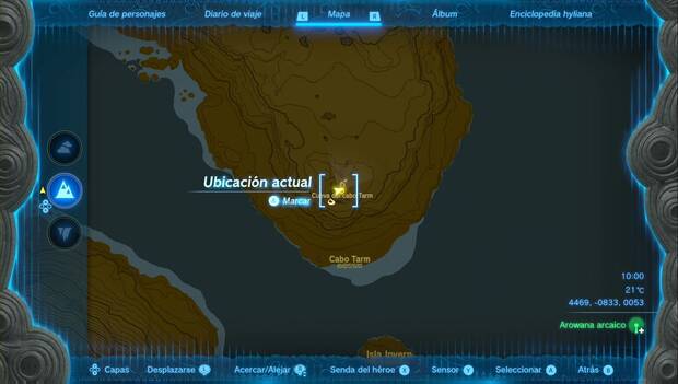 The Legend of Zelda: Tears of the Kingdom - La gratitud es un tesoro, Cueva del cabo tarm