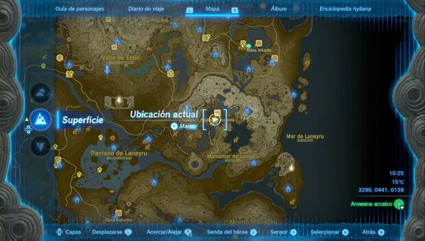 The Legend of Zelda: Tears of the Kingdom - Esposa en las nubes