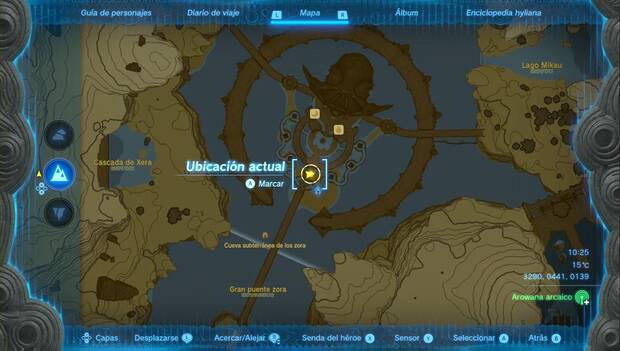The Legend of Zelda: Tears of the Kingdom - Esposa en las nubes