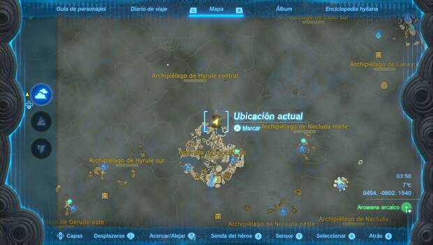 The Legend of Zelda: Tears of the Kingdom - Los albores de la isla