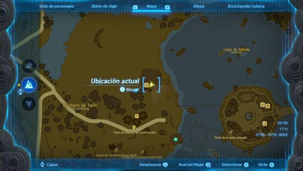 The Legend of Zelda: Tears of the Kingdom - El circuito de Arkadia