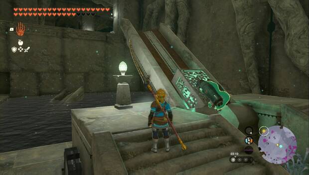 The Legend of Zelda: Consejo de tiempos pretéritos: caja preparada para salir disparada