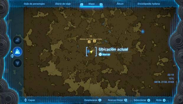 The Legend of Zelda: Tears of the Kingdom - Círculos enormes que giran