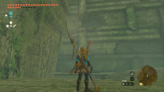 The Legend of Zelda: Tears of the Kingdom - Las lágrimas de dragón: agujero al fondo del Templo olvidado