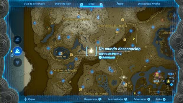 The Legend of Zelda: Tears of the Kingdom - Las lágrimas de dragón: Un mundo desconocido