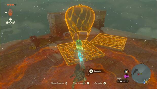 The Legend of Zelda: Tears of the Kingdom - Tureli, en el poblado orni: globo aerostático