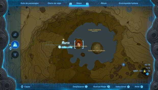 The Legend of Zelda: Tears of the Kingdom - Espada de Biggoron: Abismo del Lago Calavera
