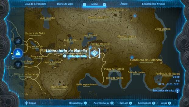 The Legend of Zelda: Tears of the Kingdom - Aventuras secundarias: Laboratorio de Hatelia